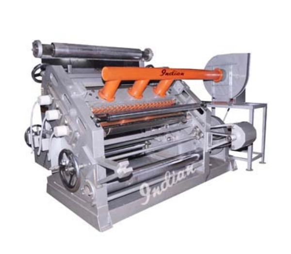 Fingerless Type Single Face Paper Corrugation Machine