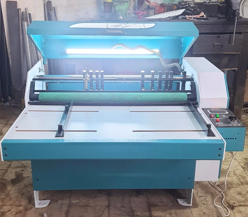 Hand Feeding Three in One Rotary Perforation, Sticker Half Cutting & Creasing Machine