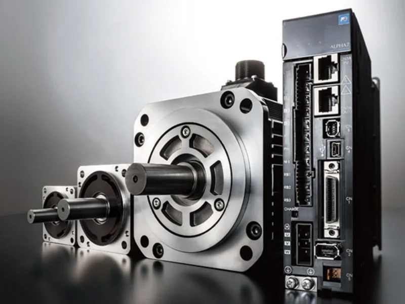 Precision Servo Motor with Servo Drive for Back-Gauge Position Control
